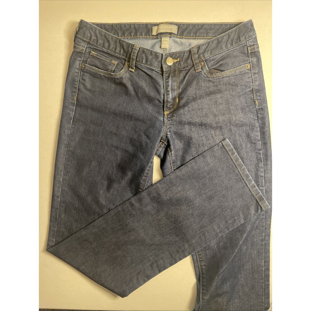 Banana Republic Jeans Women’s 2014 Straight Leg Dark Wash Denim Size 29/8